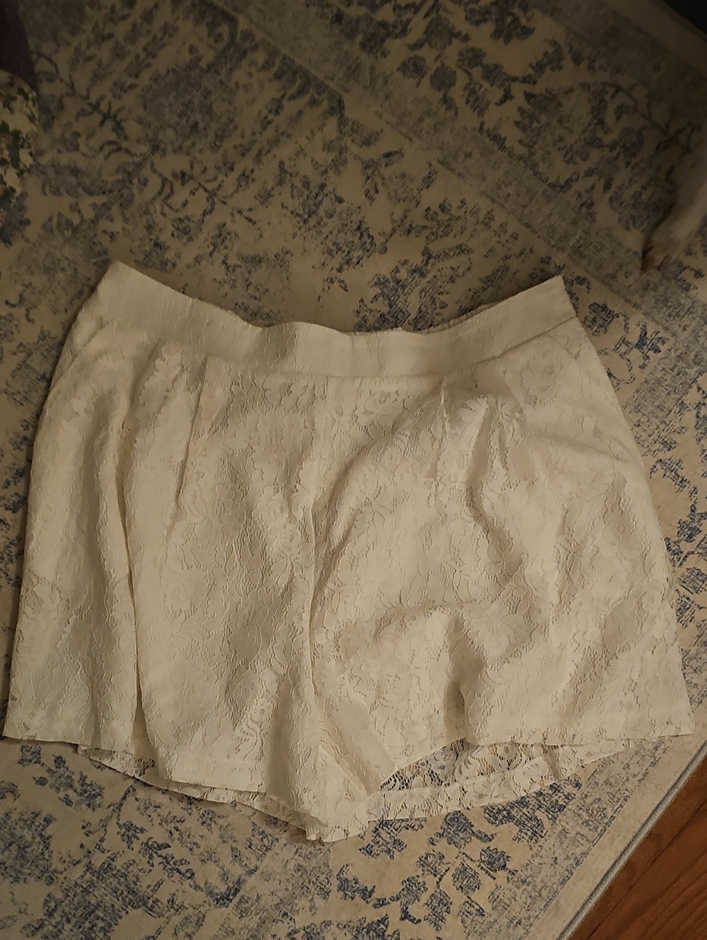 White Lace Shorts- Feminine Summer Staple